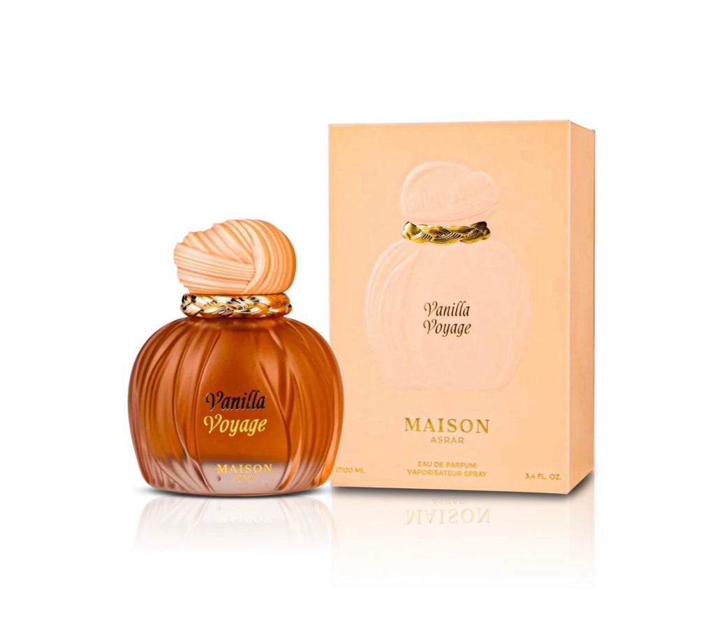 Eau de Parfum Vanilla Voyage 100ml - Maison Asrar