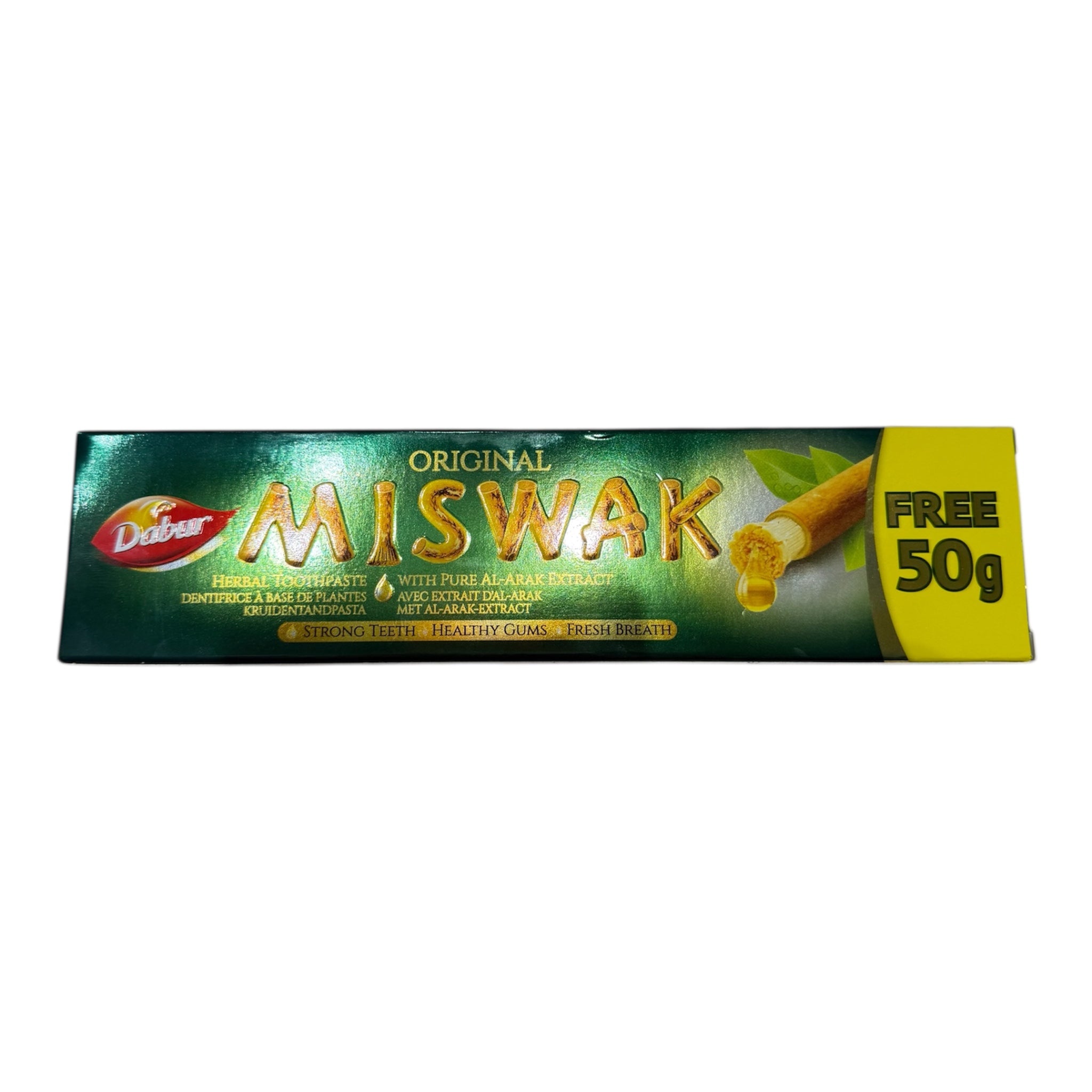 Dentifirce miswak 120g+50g offert