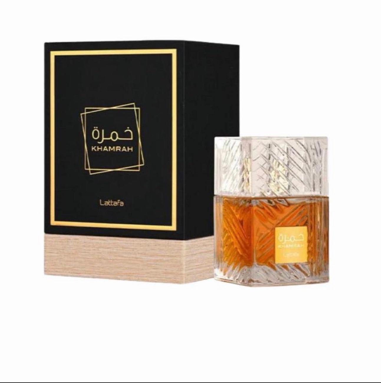 Lattafa Khamra Eau de Parfum Oriental Floral Mixte 100 Ml Parfum de Luxe pour Homme et Femme