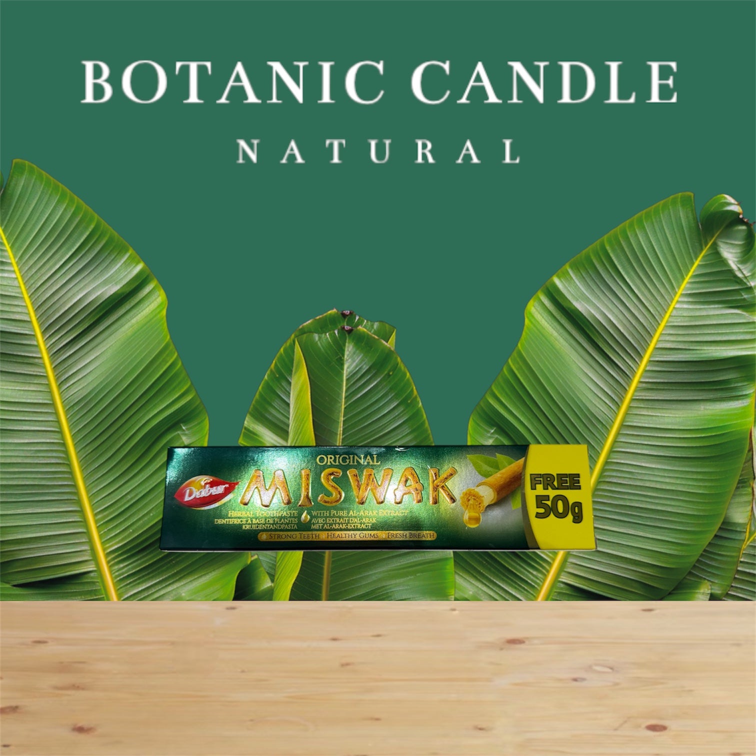 Dentifirce miswak 120g+50g offert