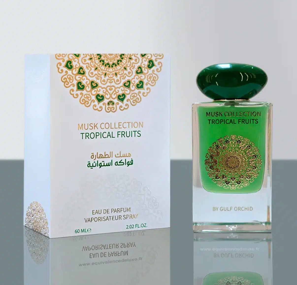 Tropical Fruits Musk – Parfum fruité musqué unisexe 60 ml