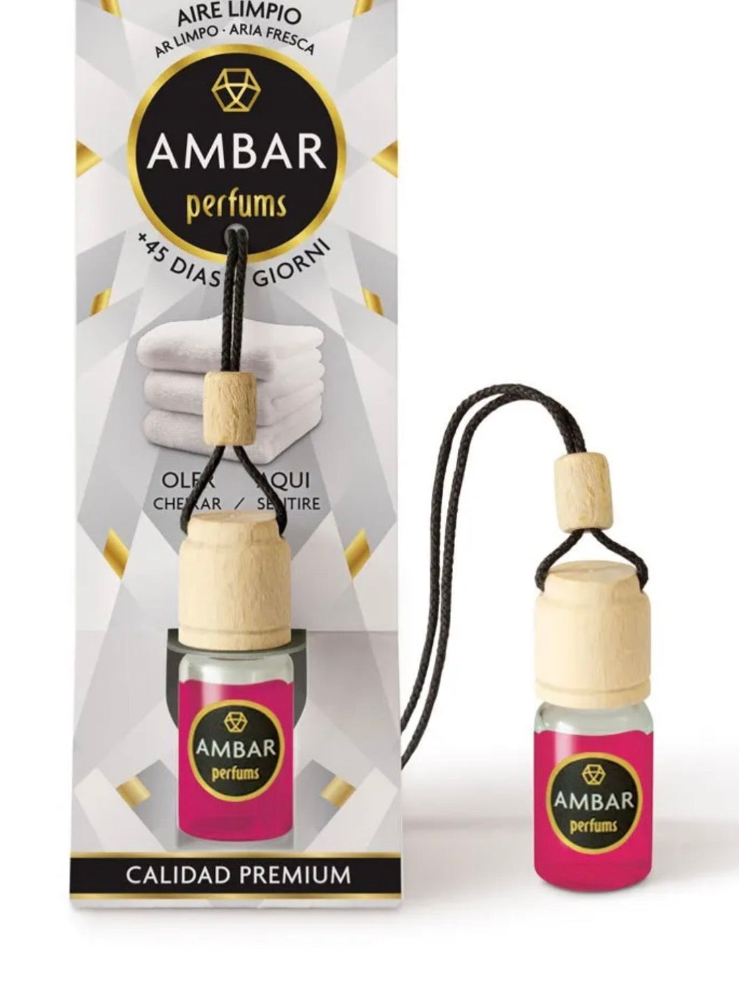 DÉSODORISANT VOITURE AMBAR AIR PURE