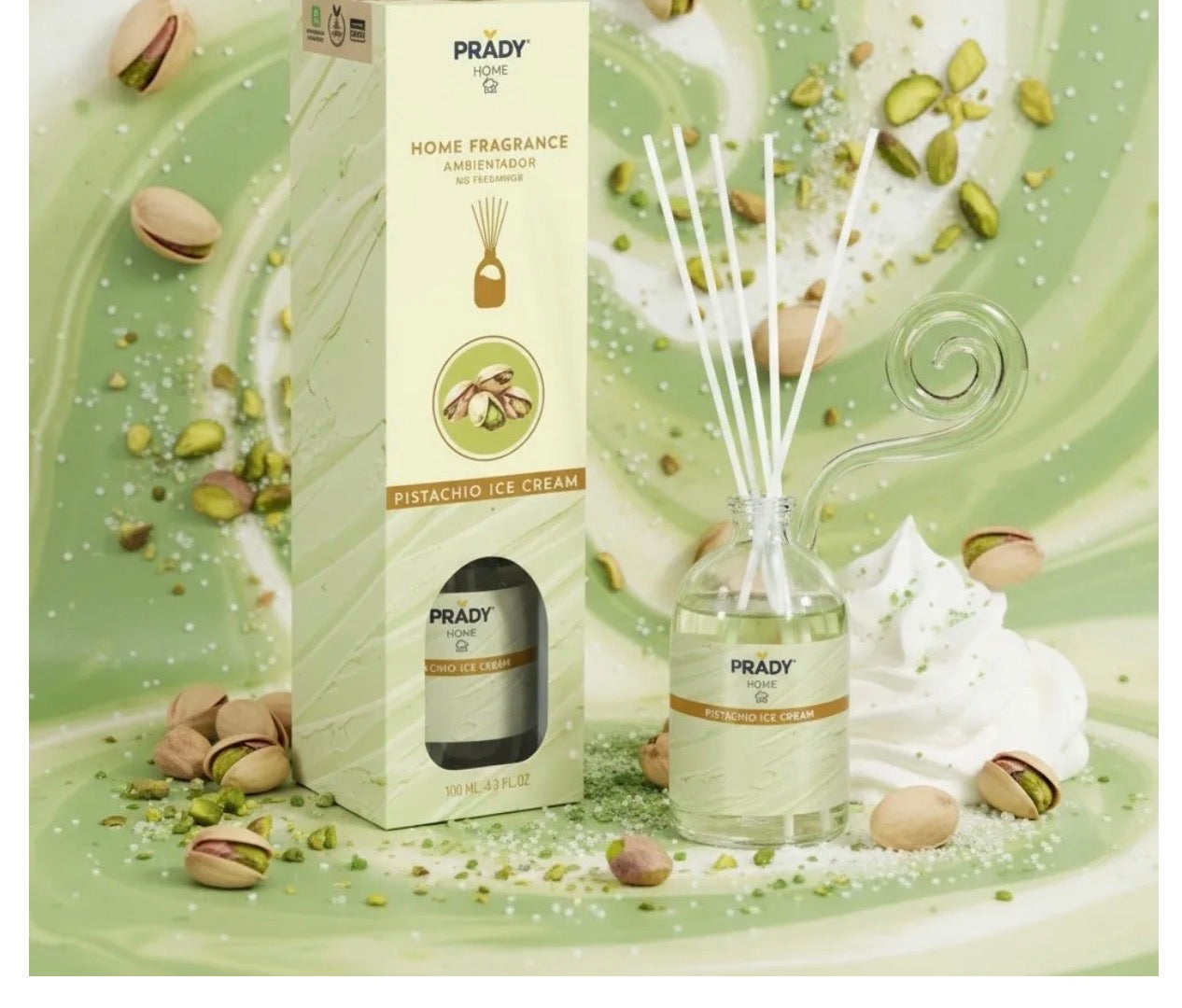MIKADO PISTACHIO ICE CREAM 100ML - PRADY
